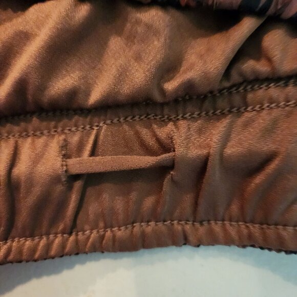 Athletic Works Womens Abstract Print Running Shorts Size Large Brown Black - Picture 13 of 14